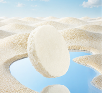 Litière pour chat en fibres naturelles de tapioca et de manioc, absorption d'humidité, agglomération ferme, facile à ramasser, faible dispersion, marque privée, approvisionnement en vrac