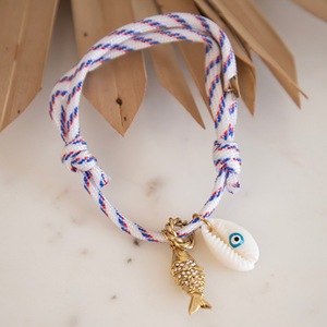 2025 New Summer Beach Jewelry Handmade Rope Ocean Woven <b>Bracelet</b> Colorful <b>Shells</b> Stainless Steel <b>Bracelet</b> - Product Image 6
