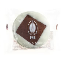 PNB Hecho a mano K-Style White Choco Pie Pan Premium Chocolate-Infundido para una experiencia aromática inolvidable - Product Image 1