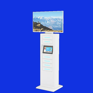 Stasiun pengisian daya iklan desain kompak kios pengisian daya ponsel Laptop pintar dengan banyak port Output untuk kenyamanan - Product Image 4