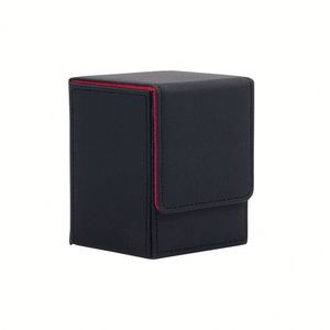 Factory-Hot-Selling Storage Color <b>Playing</b> Poker Packaging Box Pu Leather Vertical Insert Game <b>Card</b> Case - Product Image 5