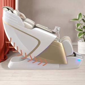 Fauteuil de massage inclinable à gravité zéro réglable CITICITY, massage Shiatsu électrique 4D corps entier avec chaleur double cœur pour le cou et les pieds - Product Image 2