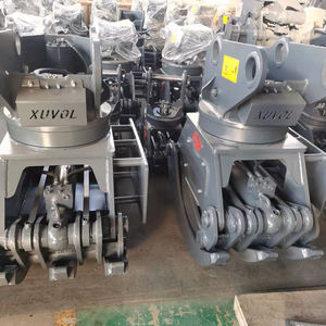 Mini pelle hydraulique à grappin pour bois, grue hydraulique, grappin pour bois de 15 tonnes, grappin pour bois pour excavatrice sur chenilles - Product Image 5