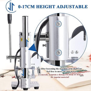 Machine de marquage à chaud pour cuir 10*13CM, machine de gaufrage et de bronzage sur bois, machine de marquage à chaud pour logo personnalisé - Product Image 6