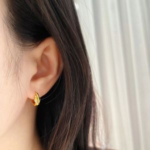 Xinfly 18K Gold Bow-Shaped Diamond Stud <b>Huggie</b> Earrings Luxury Classic Style for Weddings Parties Lovely Gift for Women Girls - Product Image 4