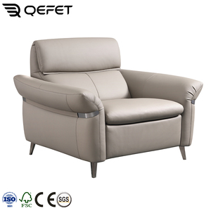 Sala de estar sencilla y moderna con reposabrazos, hardware exterior, sofá reclinable eléctrico elegante decorado para descanso familiar - Product Image 3