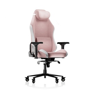 Silla profesional Chaise <span class=keywords><strong>De</strong></span> Jeu gris claro e-sports silla reclinable para juegos <span class=keywords><strong>de</strong></span> ordenador con zapatilla <span class=keywords><strong>Kuromi</strong></span> Kawaii Anime sombrero <span class=keywords><strong>de</strong></span> felpa - Product Image 6