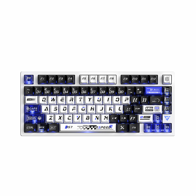 ATK RS7 ESports Hall Effect Keyboard ATK RS7 PRO RGB 75% CNC Aluminum Wired 8K GATERON Magnetic Jade Switch Gaming Keyboard