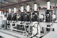 Machine à percer six rangées JIYU Z6XLAS personnalisée pour le travail du bois, équipement de perçage de panneaux pour la fabrication de portes et le traitement de meubles