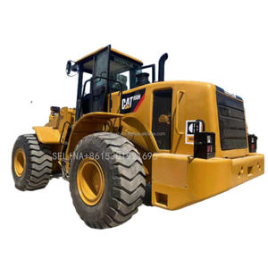 Chargeuse sur pneus d'occasion cat 950h chenille d'occasion 966d 966h prête à l'emploi en vente à shanghai - Product Image 1