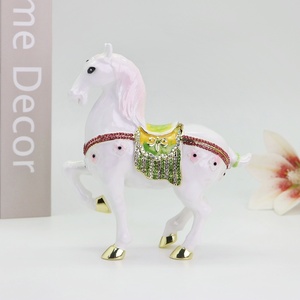 SHINNYGIFTS 2026 nuovo anno regalo animale zodiaco scatola decorativa per soggiorno e studio creativo Feng Shui ornamento all'ingrosso - Product Image 3