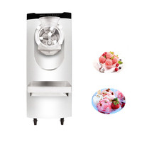 16L/H 56L/H Commerciële Fruit IJsmachine Grote Capaciteit Hard IJs Machine Bevroren Yoghurt Gelato Machine Pasteuriseerder