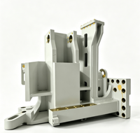 Support de machinerie lourde surdimensionné, fabrication sur mesure |   Grands composants en acier usinés par CNC