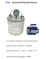 Déshydrateur sous vide avec pompe à vide