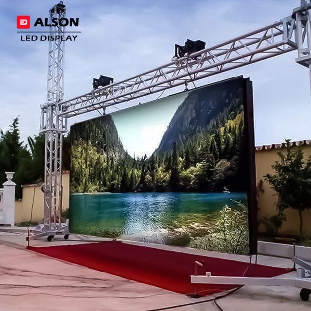 ALSON LED Top-Quality Outdoor LED Screen Hire Weatherproof for Weddings Smd Screen