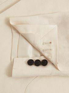 Haute qualité hommes britannique Savile Street Style <span class=keywords><strong>chirurgien</strong></span> poignets mode <span class=keywords><strong>Costume</strong></span> Double boutonnage smoking 2 pièces <span class=keywords><strong>costume</strong></span> ensemble pour hommes - Product Image 4