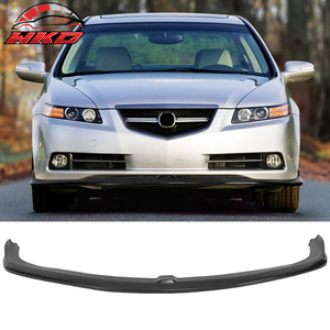 Compatible con Acura TL 07-08, estilo Type S CS, alerón delantero sin pintar, PU de alta calidad, accesorio exterior. - Product Image 1