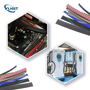 일리안 블랙 자동 닫힘 브레이디드 와이어 루프 브레이디드 케이블 슬리빙 - Product Image 3