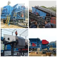 Machine de criblage de pierre mobile 100 TPH triant le minerai avec des fournisseurs de prix compétitifs