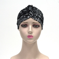 Chapeau ethnique transfrontalier à imprimé léopard, turban indien pour hommes et femmes, chapeau arabe, couvre-chef à motif cachemire et zèbre