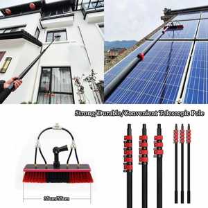 Sistema de Limpieza Telescópico Multifuncional de Largo Alcance de 12-36 Pies, Poste de Limpieza con Alimentación de Agua, <span class=keywords><strong>Kit</strong></span> de Extensión de Poste de Limpieza con Alimentación de Agua - Product Image 2