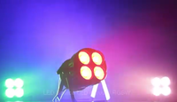 Lumière LED Par de haute qualité, étanche, 400W, Rgbw 4 en 1, effet de lumière de scène, IP67, pour bar en plein air, DJ, concert, scène, événement, spectacle