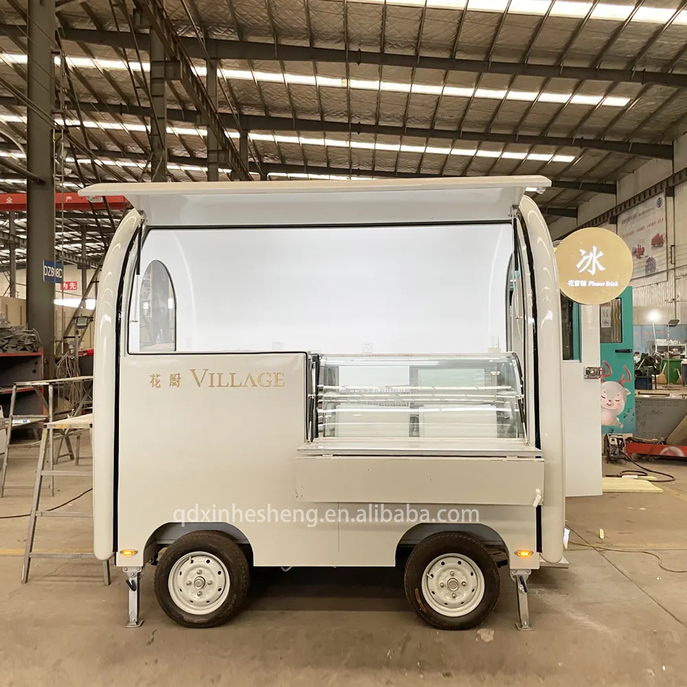 Mobile ristorante ristorazione rimorchio cibo camion vintage mobile cibo carrelli per la vendita di cibo camion con cucina completa