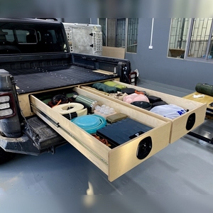 Sistema di Cassettiere Fuoristrada 4X4 <span class=keywords><strong>in</strong></span> <span class=keywords><strong>Legno</strong></span> per SUV per Cassone di Pickup FORD RANGER T9 T7 <span class=keywords><strong>Box</strong></span> di Stoccaggio - Product Image 3