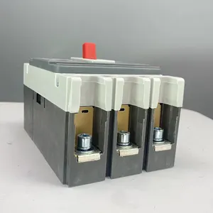 Triple polos electrónico doméstico ajustable AC440V interruptor de aire fijo caja moldeada disyuntor 3 polos eléctrico mccb 3P 400a