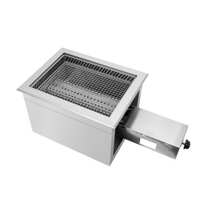 Barbecue à gaz portable <span class=keywords><strong>de</strong></span> style coréen pour usage commercial et camping en extérieur, avec allumage électronique intégré en acier inoxydable – Vente en gros usine - Product Image 1
