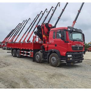 Camión Grúa Articulada Sinotruk Howo 8x4 de 16 Toneladas para Construcción de Carreteras, Elevación y Traslado, Venta Directa de Fábrica - Product Image 6