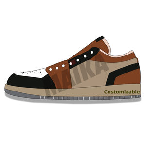 2024 zapatos deportivos bajos de alta calidad personalizados, zapatillas originales transpirables de cuero genuino para hombre, zapatos informales Chaussure Homme, zapatillas calientes - Product Image 6