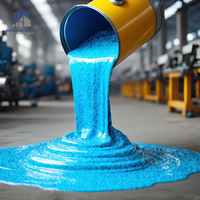 Revêtement liquide époxy auto-nivelant, imperméable, antidérapant, haute dureté, écologique pour sols en ciment