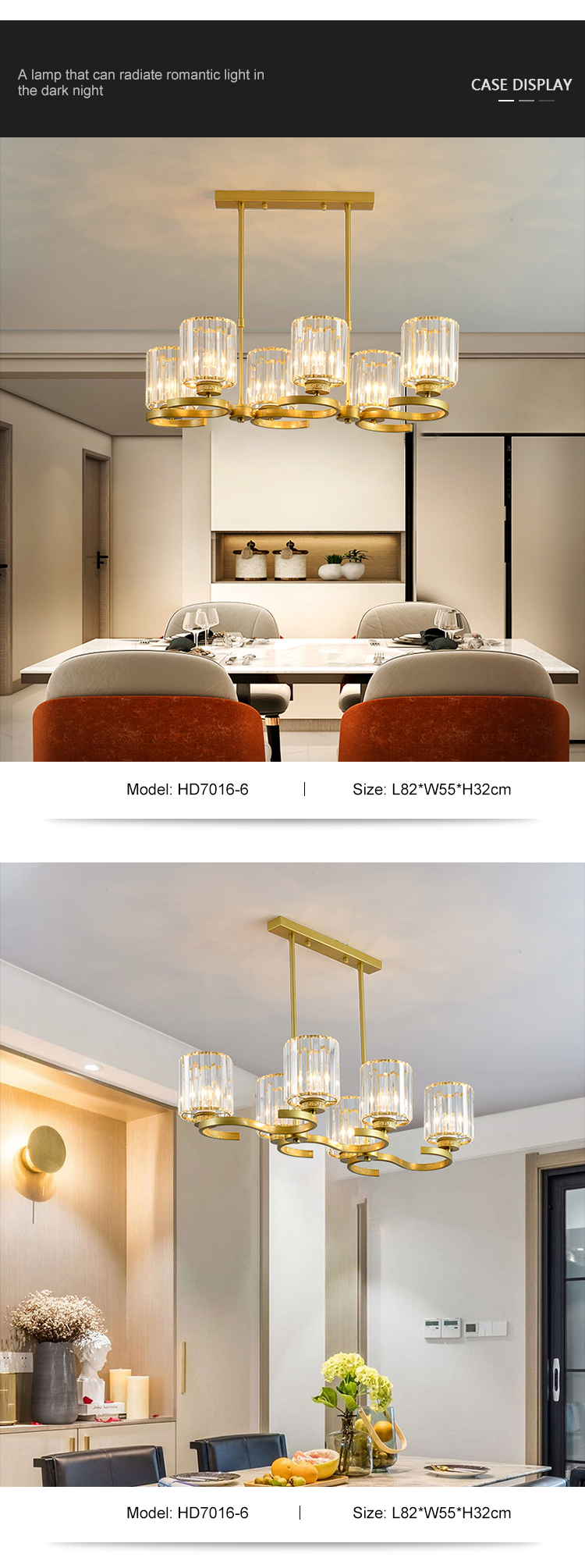 Factory price Decoration Bedroom Study Room E27 Luxury Ceiling Chandelier