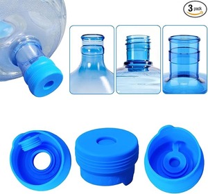 Pompe distributrice d'eau portable pour bouteille, avec système de fermeture pour bidon d'eau grande capacité, chargement par le haut et par le bas - Product Image 1