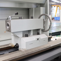 Tour CNC horizontal CE ISO9001 WOJIE CK6163, portée de 660 mm, longueur de 1500 mm, pour le traitement de grandes brides et de tuyaux métalliques
