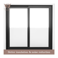 Ventanas Corredizas de Doble Acristalamiento con Aislamiento Térmico de Aluminio de Alta Eficiencia Energética, con Malla de Acero Inoxidable y Protección Contra Huracanes