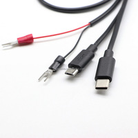Cable USB Tipo-C Macho a Micro USB de 5 Pines Macho + Terminal Spearfish de 3.7 mm, Cable Tipo-CY