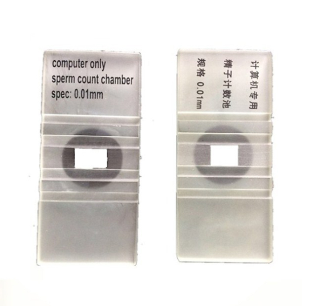 Hospital Medical Blood Counting Chamber with Bright Line Blood Collection Counting Chamber Coverslip