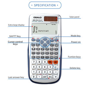 Papeterie de Haute Qualité <span class=keywords><strong>Calculatrice</strong></span> Scientifique 417 Fonctions 991ES PLUS Solaire pour Étudiant Examen Scolaire - Product Image 5