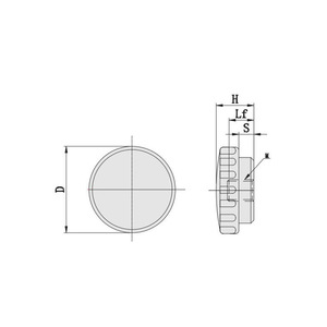 Mwre Flat-top Star-shaped Knob Phenolic P-2751W Type A For Lathe Machine Tool Handle - Product Image 1