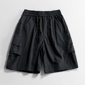 Pantalones cortos de playa de cinco puntos para hombre, talla grande, con logo personalizado, novedad de verano, holgados, deportivos, de secado rápido, transpirables, para hombres corpulentos. - Product Image 2