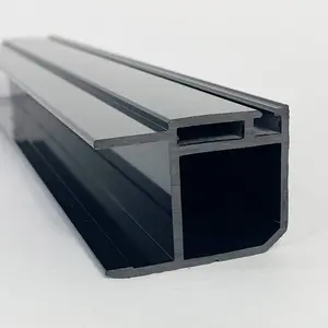 Plastic PVC Profile for Windows and Doors High UV Protection White Color UPVC Profiles