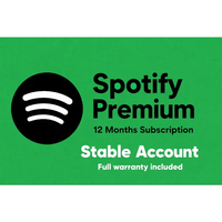 Compte Spotify Premium 1 an, un seul utilisateur, activation rapide avec invitation au forfait familial, compatible Mac, version Internet