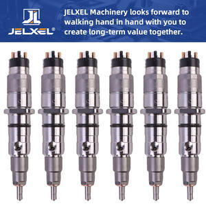 JELXEL Fornitori di Parti per Escavatori Iniettore 6d114 0445120236 6745-11-3100 6745-11-3102 per Componenti Motore Escavatore - Product Image 1