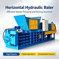 Presse à balles hydraulique automatique pour déchets de papier et carton, machine à compresser le carton