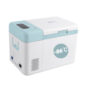 Refport DW-8625 25L Portable Horizontal Chest <b>Freezer</b> Stirling Cooling System -86C Ultra Low Temperature Single-Temperature 100W - Product Image 1