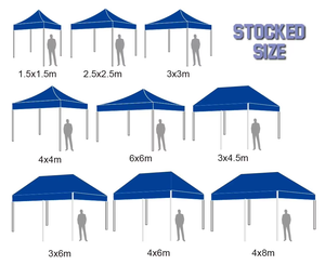 Tente extérieure pliante mobile pour exposition, salon commercial, publicité, auvent de salon commercial, tente alimentaire personnalisée - Product Image 2