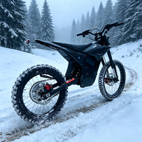 Moto tout-terrain électrique pour adultes 72V 4500W avec moteur sans balais et batterie lithium-ion