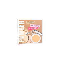 Poudre pressée lisse et imperméable de Style africain, contrôle de l'huile, cosmétiques privés, couleur foncée parfaite, cosmétique, gâteau en poudre pressé